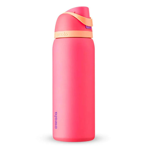 Garrafa Owala FreeSip 710ml Hyper Flamingo