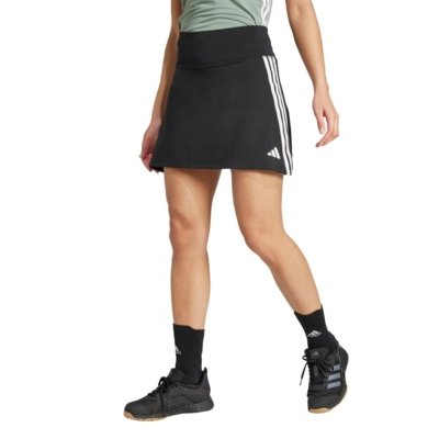Shorts-Saia Treino Essentials Três Listras adidas Performance Preto