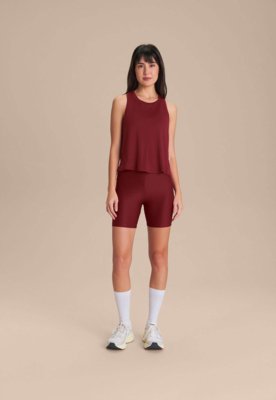 Bermuda Feminina Live Allure Mat Adaptiv Vermelha