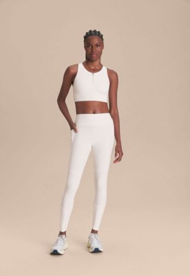 Calça Legging Feminina Live Aero Race Pro Branca