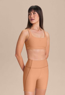 Shorts Feminino Live Softness Nude